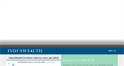 Desktop Screenshot of induswealth.com